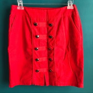 Thin-Wale Corduroy Skirt (Anthropologie)